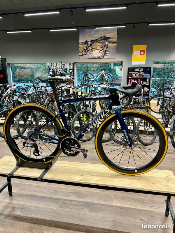 Kit cadre Specialized S-Works Tarmac SL8 – FACT 12r Carbone – Peinture personnalisée Decobike – Taille 54